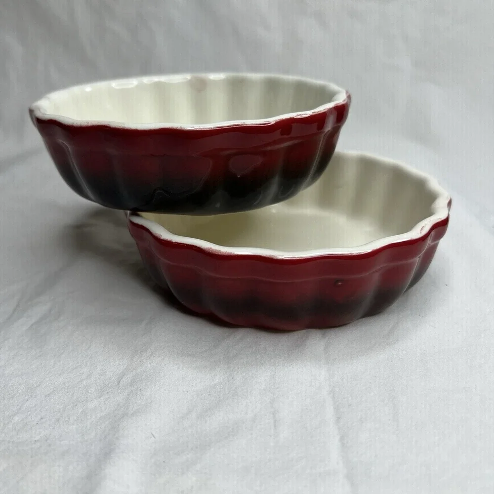 ROCQ Parisian Patisserie Set Of 2 Stoneware  5